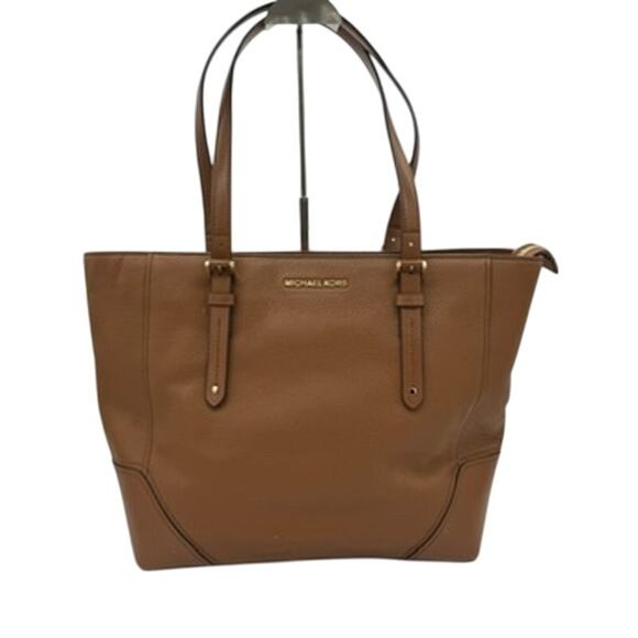 RETAIL $228 MICHAEL Michael‎ Kors Aria Large Leather Tote*BNWT*GREAT GIFT - Picture 1 of 16